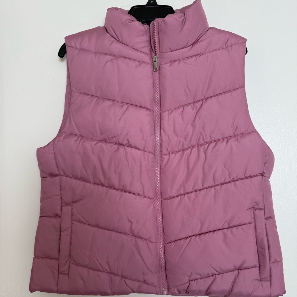 Women's Pink Puffer Vest